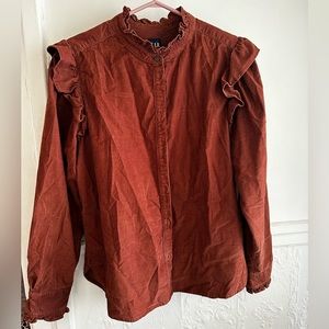 Corduroy button down shirt GAP